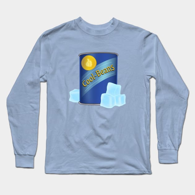 Cool Beans Long Sleeve T-Shirt by candice-allen-art